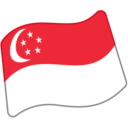 Flag: Singapore, the previous design
