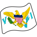 Flag: U.S. Virgin Islands as drawn by Google in Android 6.0.1
