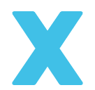 Regional Indicator Symbol Letter X, the previous design
