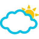 Sun Behind Large Cloud, the design in this release
