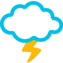 Cloud with Lightning, the design in this release