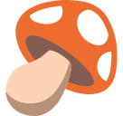 Mushroom as drawn by Google in Android 6.0.1