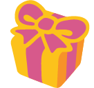 Wrapped Gift as drawn by Google in Android 6.0.1