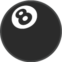 Pool 8 Ball as drawn by Google in Android 6.0.1