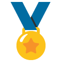 Sports Medal, the previous design