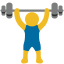 Person Lifting Weights, the design in this release