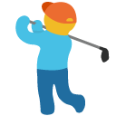 Person Golfing, the design in this release