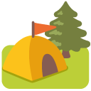 Camping as drawn by Google in Android 6.0.1