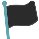 Black Flag as drawn by Google in Android 6.0.1