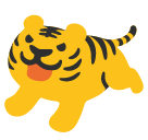 Tiger as drawn by Google in Android 6.0.1