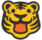Tiger Face as drawn by Google in Android 6.0.1