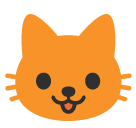 Cat Face as drawn by Google in Android 6.0.1