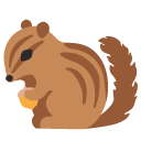 Chipmunk as drawn by Google in Android 6.0.1