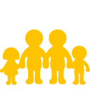 Family: Man, Man, Girl, Boy, the design in this release