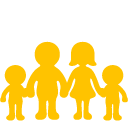 Family: Man, Woman, Boy, Boy, the design in this release
