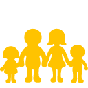 Family: Man, Woman, Girl, Boy, the design in this release