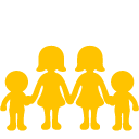 Family: Woman, Woman, Boy, Boy, the design in this release