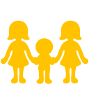 Family: Woman, Woman, Boy, the design in this release