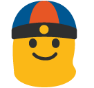 Person with Skullcap as drawn by Google in Android 6.0.1