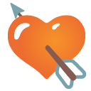 Heart with Arrow, the previous design
