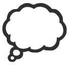 Thought Balloon, the previous design