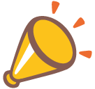 Megaphone as drawn by Google in Android 6.0.1