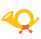 Postal Horn, the previous design