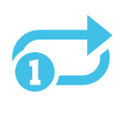 Repeat Single Button as drawn by Google in Android 6.0.1