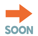Freccia SOON as drawn by Google in Android 6.0.1