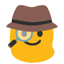 Detective as drawn by Google in Android 6.0.1