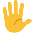 Hand with Fingers Splayed, the design in this release