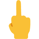 Middle Finger as drawn by Google in Android 6.0.1