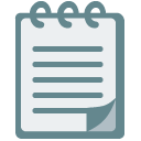 Spiral Notepad as drawn by Google in Android 6.0.1