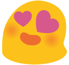 Smiling Face with Heart-Eyes, the previous design