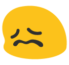 Confounded Face as drawn by Google in Android 6.0.1