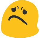 Worried Face as drawn by Google in Android 6.0.1