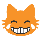 Cat with Tears of Joy, the previous design