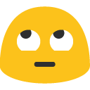 Face with Rolling Eyes, the previous design