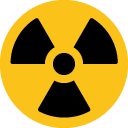 Radioactive as drawn by Google in Android 6.0.1