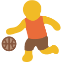 Person Bouncing Ball, the design in this release