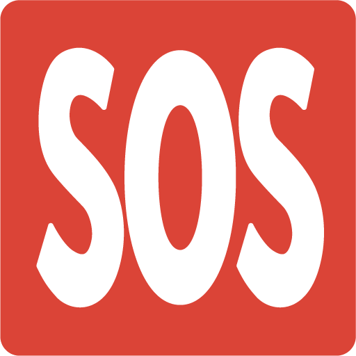 SOS Button as drawn by Google in Android 7.0