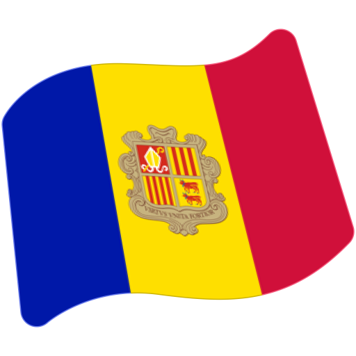 Flag: Andorra, the design in this release