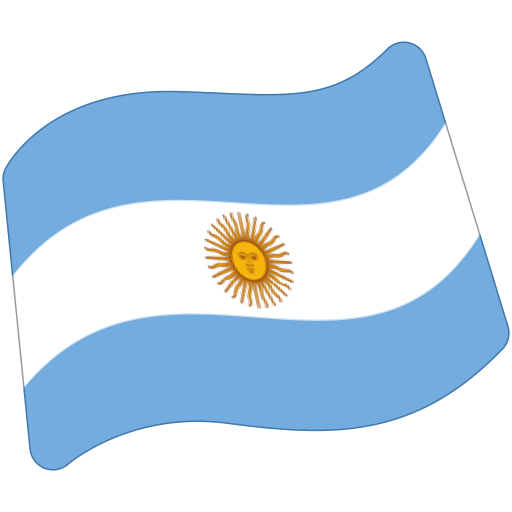 Flag: Argentina as drawn by Google in Android 7.0