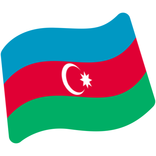 Flag: Azerbaijan, the design in this release