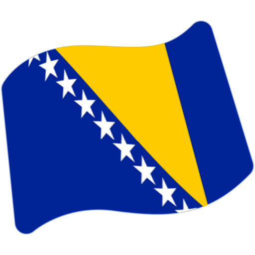 Flag: Bosnia & Herzegovina, the design in this release