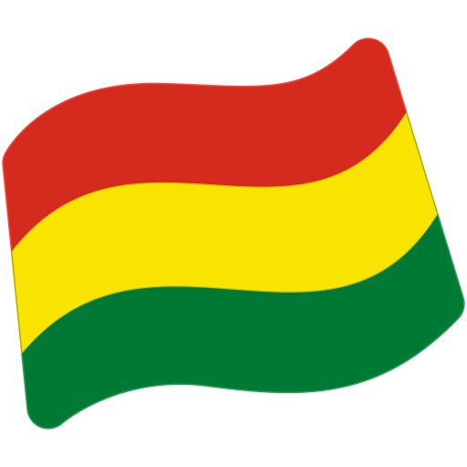 Flag: Bolivia as drawn by Google in Android 7.0