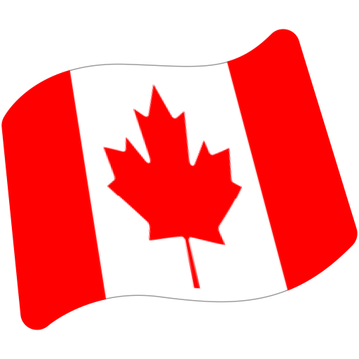 Flag: Canada as drawn by Google in Android 7.0