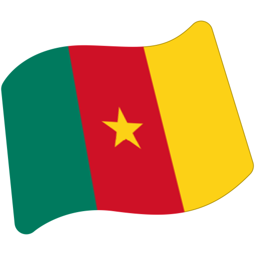 Flag: Cameroon as drawn by Google in Android 7.0