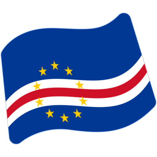 Flag: Cape Verde as drawn by Google in Android 7.0