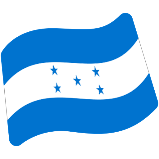 Flag: Honduras as drawn by Google in Android 7.0
